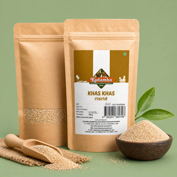 khas khas front Khas Khas (Poppy Seeds)