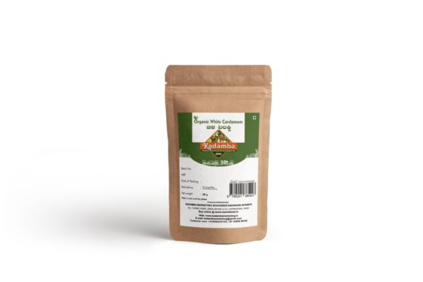 Organic Cardamom (White)
